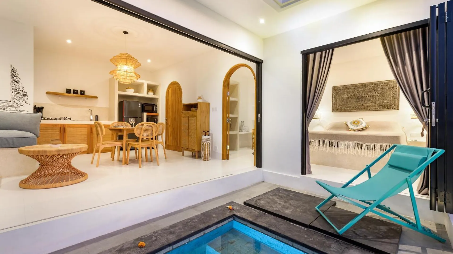 New! Villa Theo - 1Br Villa In Kerobokan Seminyak